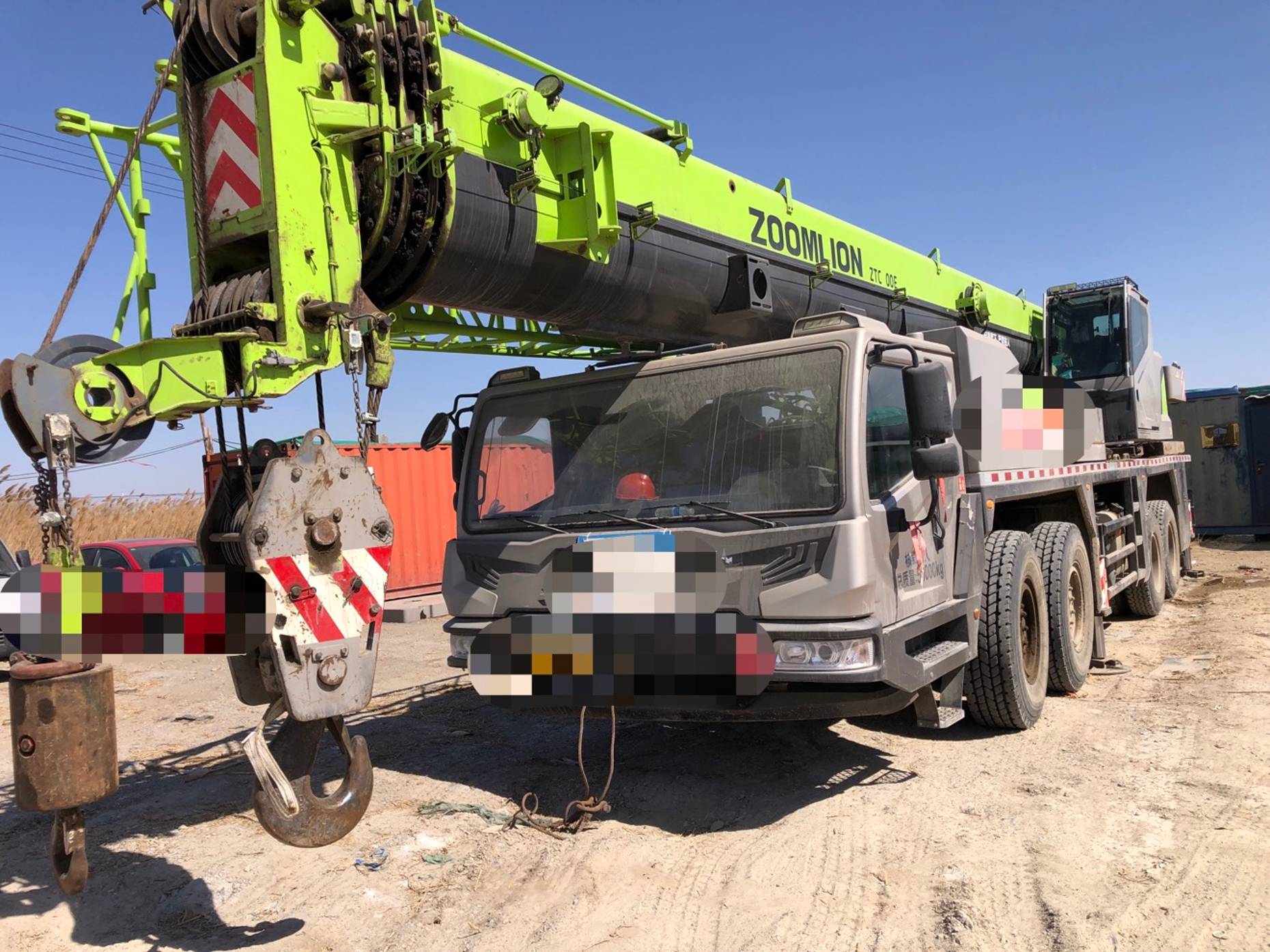 2021 Zoomlion ZLJ5500JQZ80E 80t Truck Crane