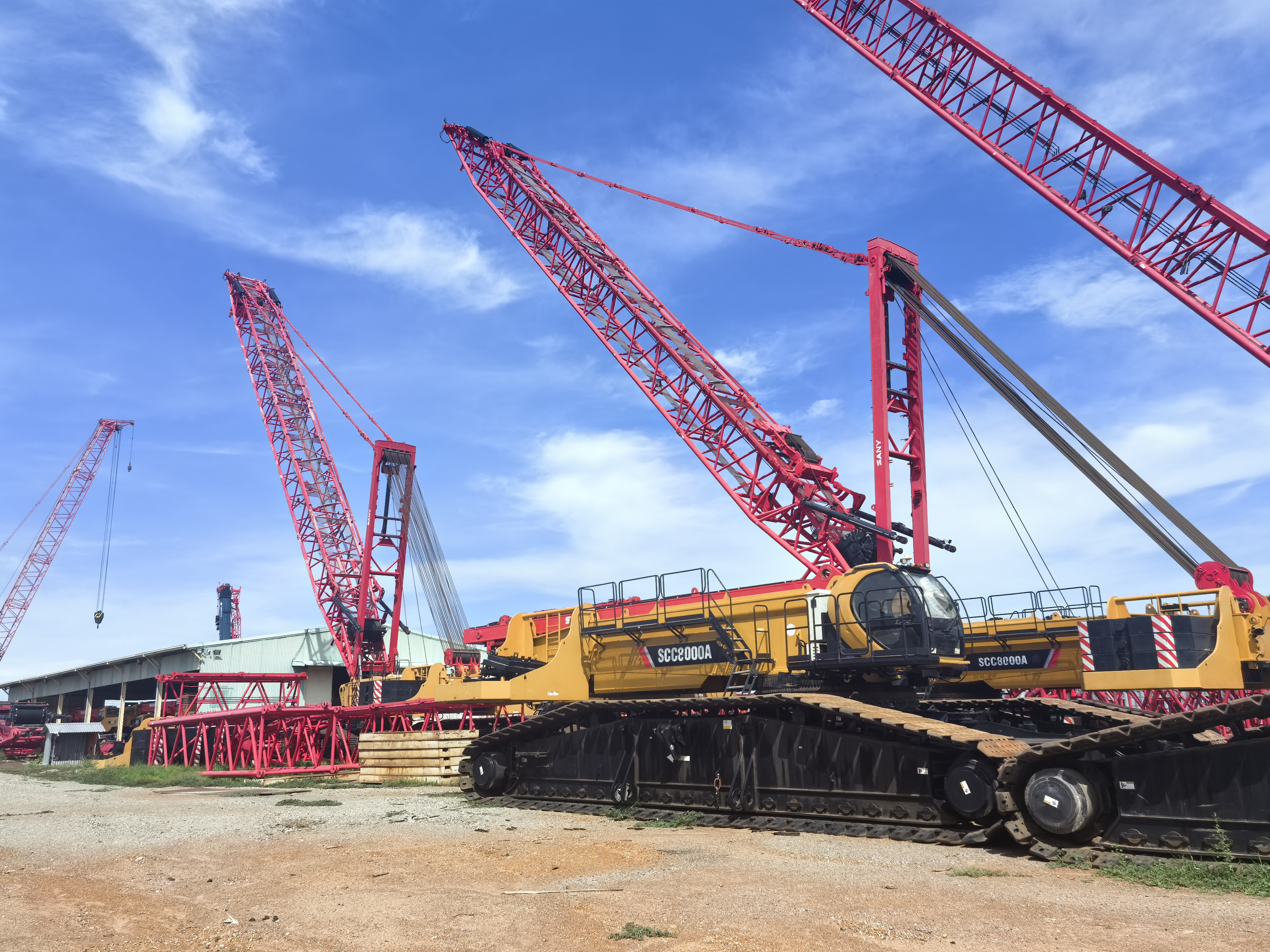 Sc8000aクローラクレーン販売大容量