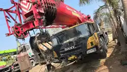 MechLink:2021 Sany STC1000C7 100ton Mobiele kraan