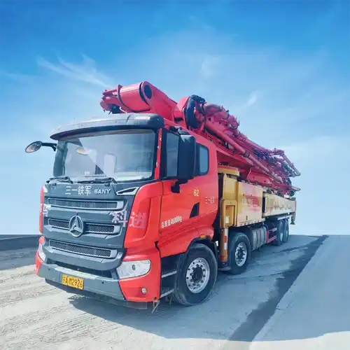 MechLink:2022 Sany 62m Concrete Pump Truck