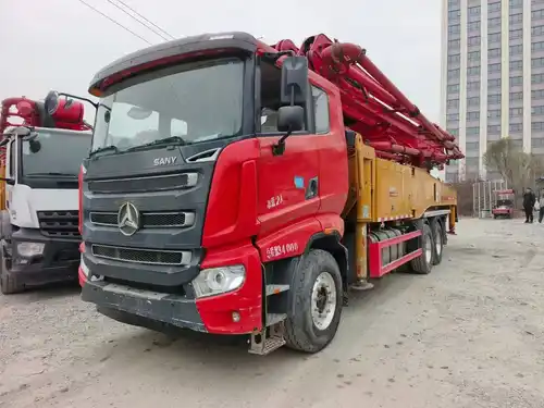MechLink:2021 Sany 48.5m Concrete Pump Truck