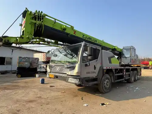 MechLink:2021 Zoomlion ZTC250 25t Truck Crane