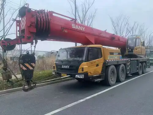 MechLink:2021 Sany STC800E6 80t Truck Crane