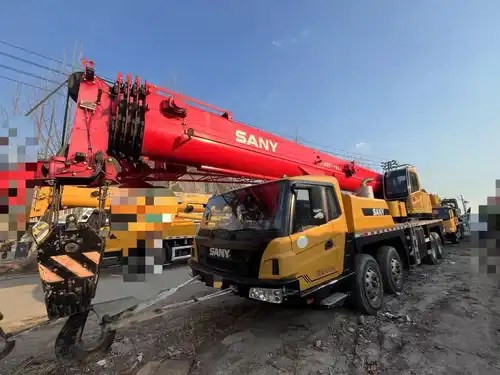 MechLink:2021 Sany STC500E5 50t Truck Crane