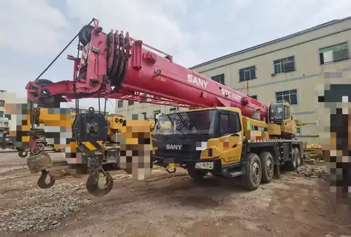 MechLink:2020 Sany SATC100T 100t Truck Crane