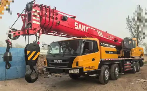MechLink:2012 Sany STC500 50t Truck Crane