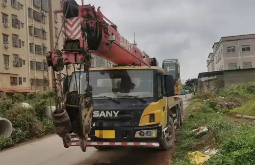 MechLink:2017 Sany ST250 25t Truck Crane