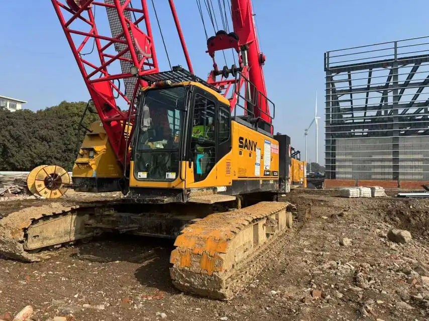MechLink:2020 Sany SCC550A 55t Crawler Crane