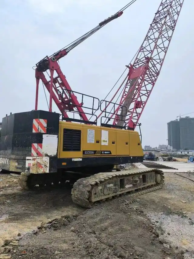 MechLink:2019 Sany SCC550A 55t Crawler Crane