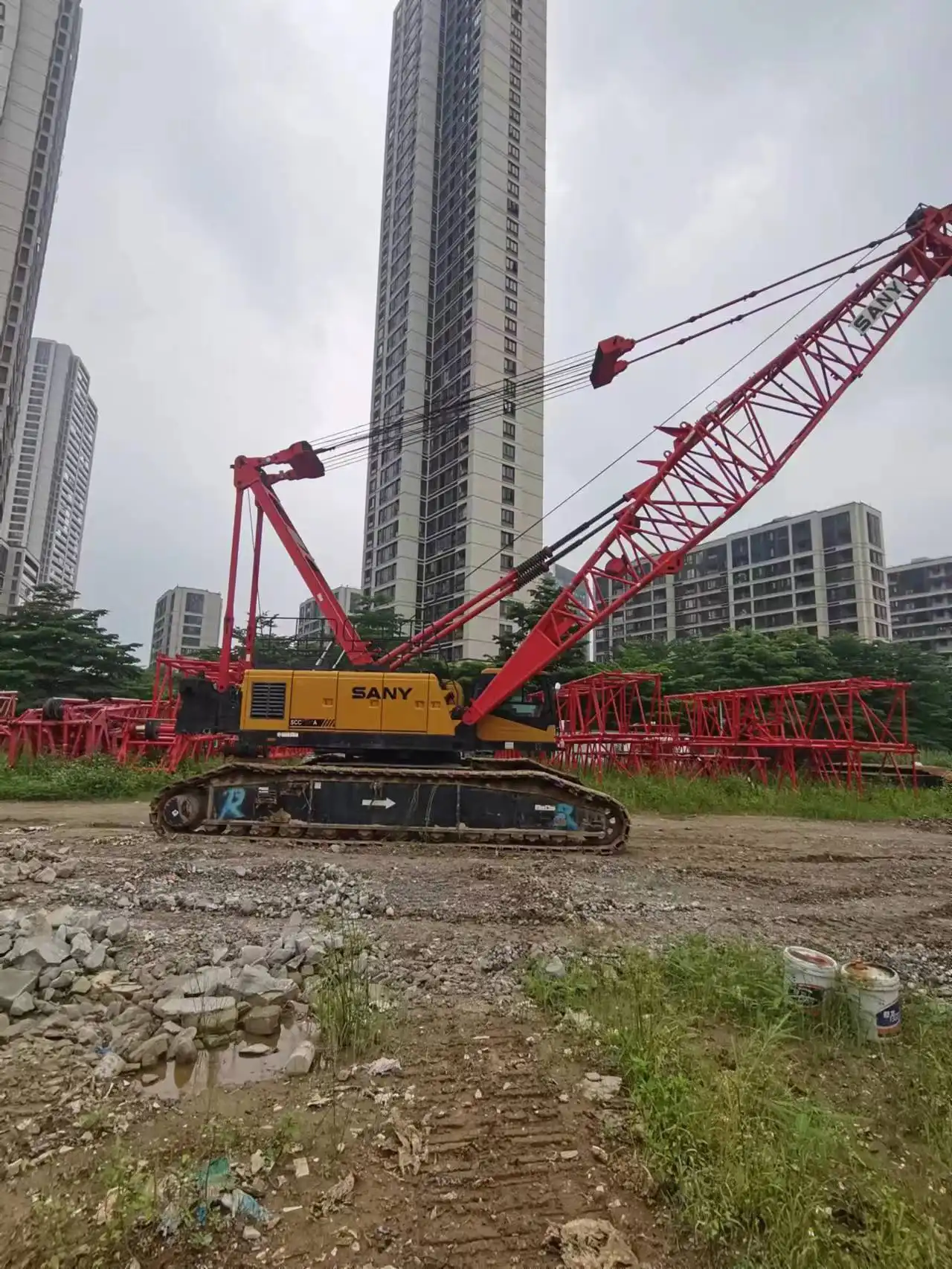 MechLink:2018 Sany SCC1350A-1 135t Crawler Crane