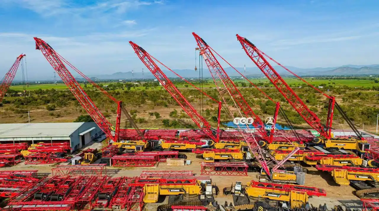 MechLink | 2021 Sany SCC8000A 800t Crawler Crane