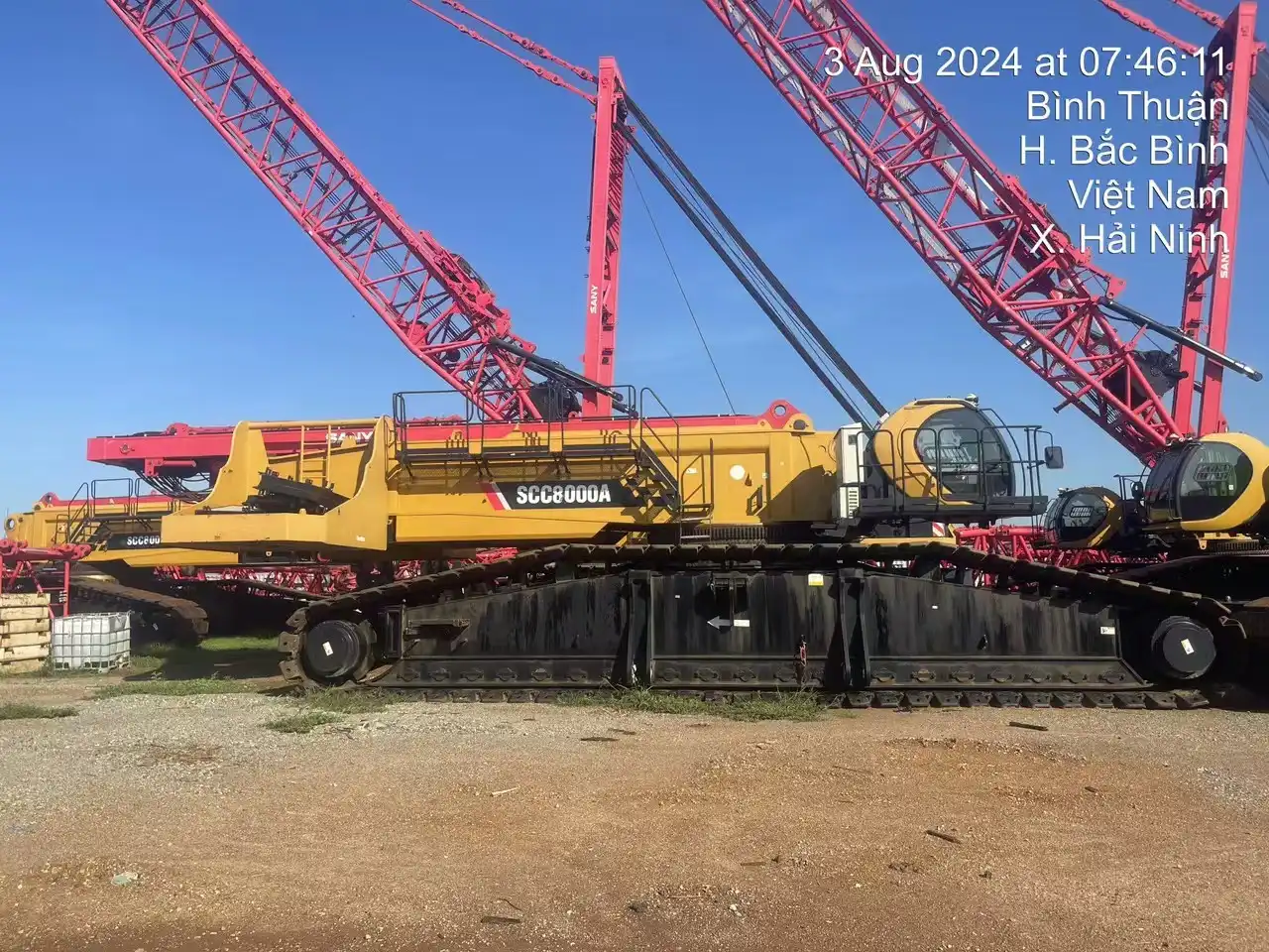 MechLink | 2021 Sany SCC8000A 800t Crawler Crane