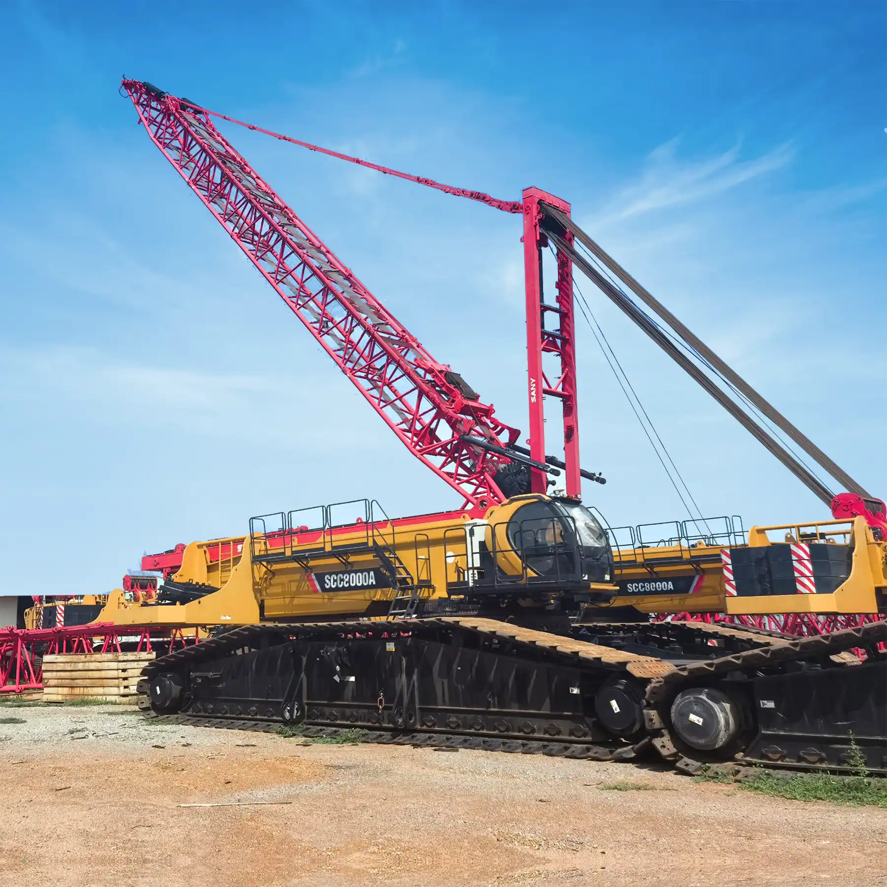MechLink | 2021 Sany SCC8000A 800t Crawler Crane