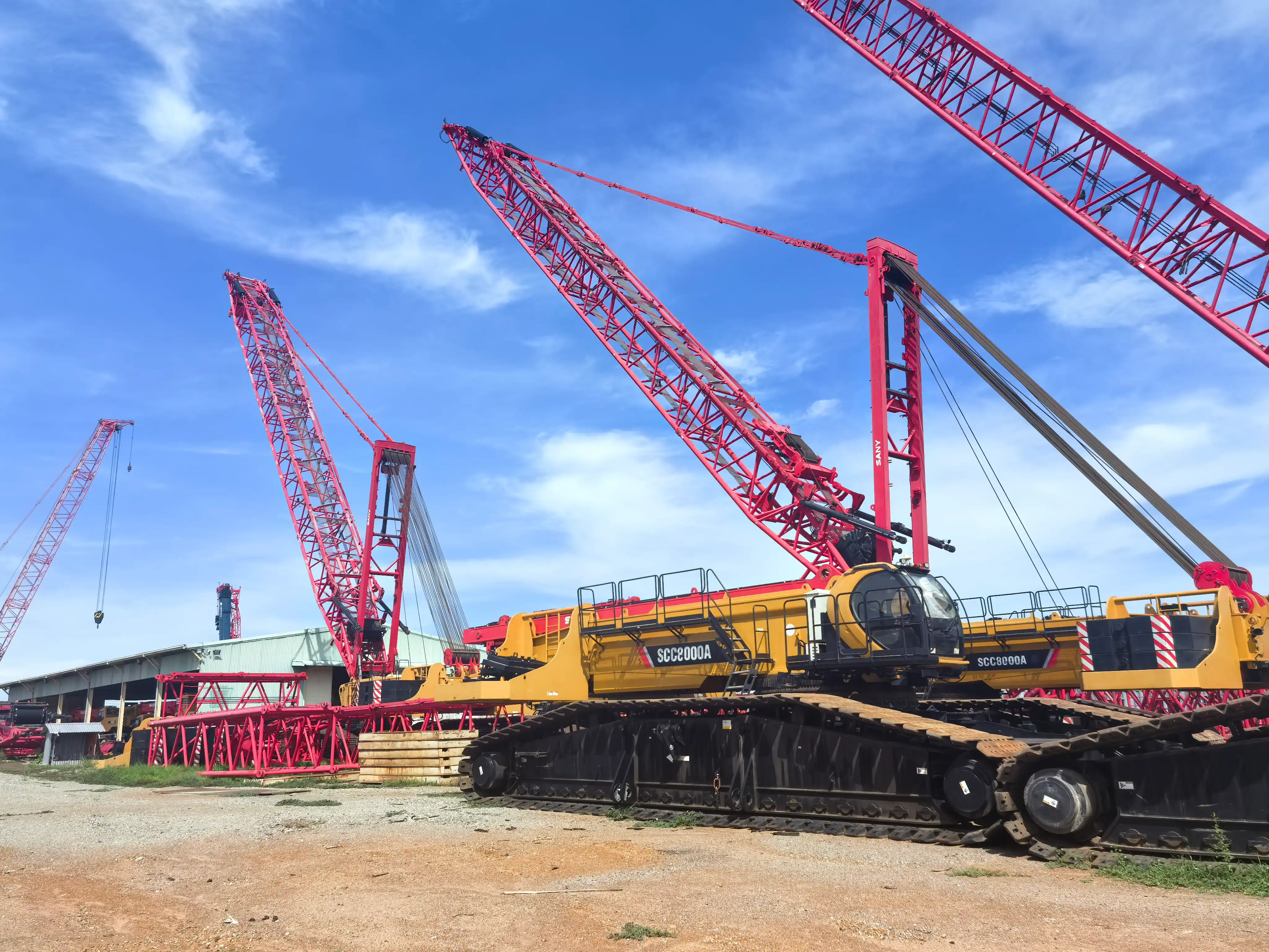 MechLink | 2021 Sany SCC8000A 800t Crawler Crane