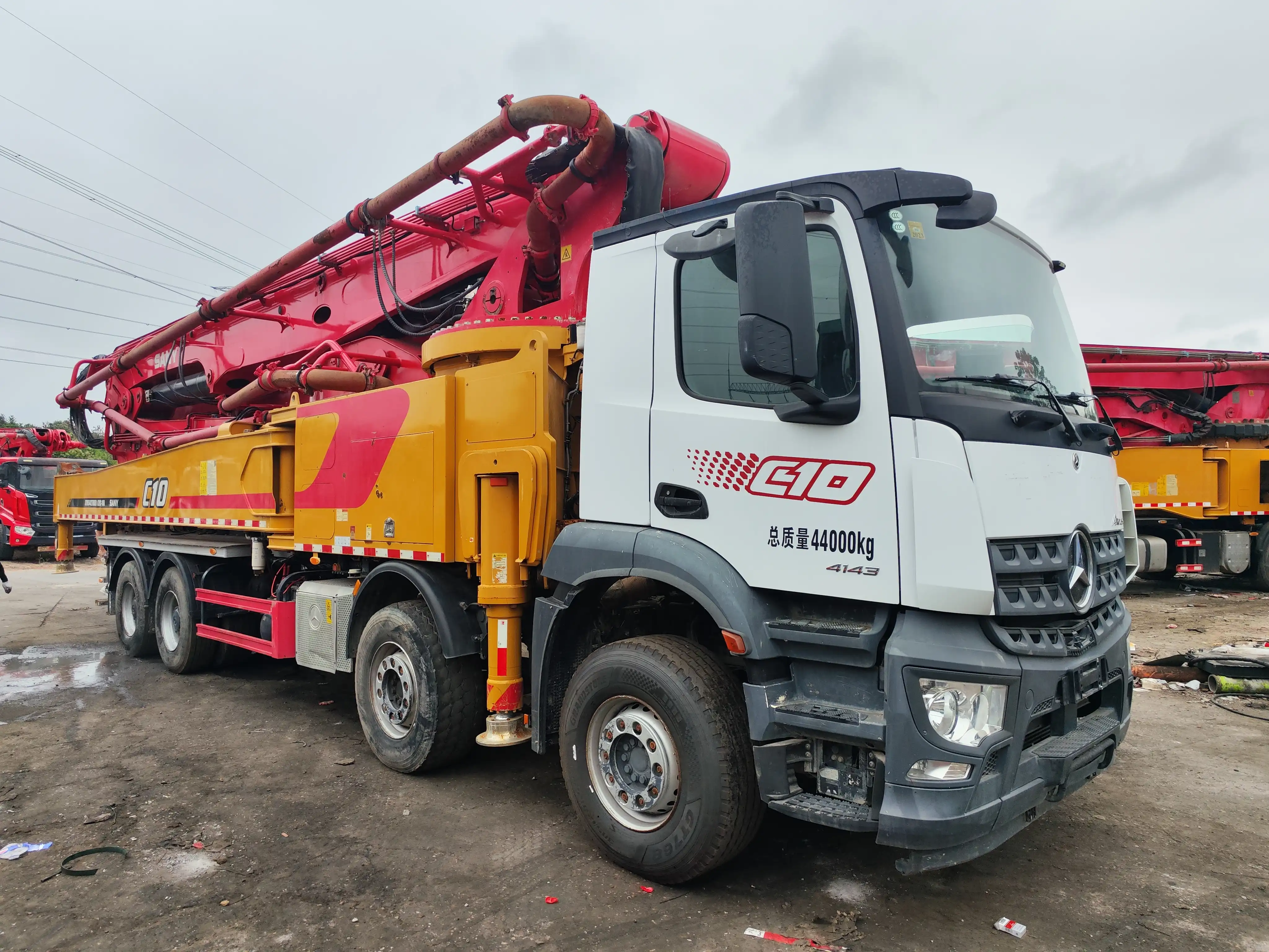 MechLink | 2020 Sany 62m Concrete Pump Truck