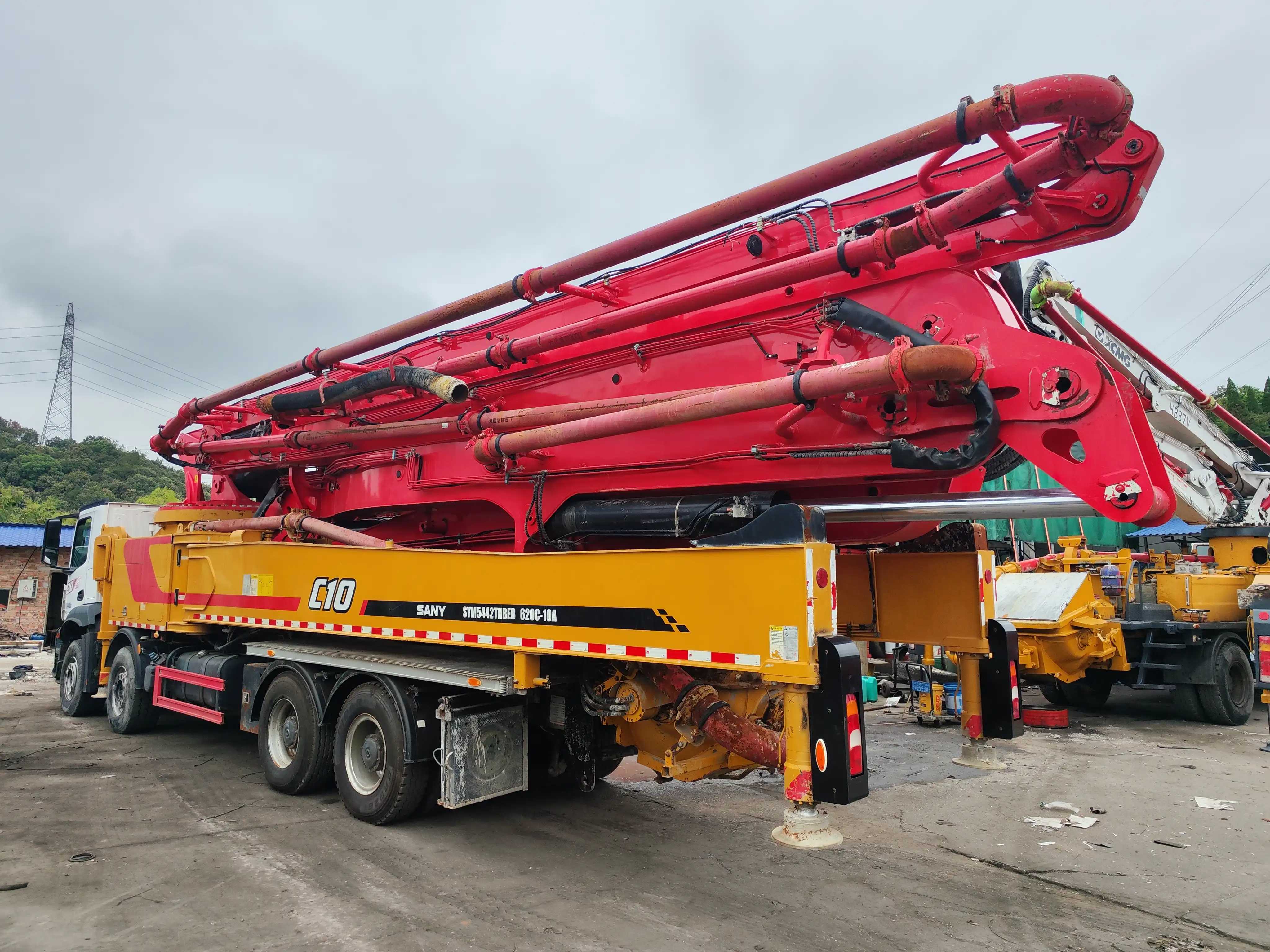 MechLink | 2020 Sany 62m Concrete Pump Truck