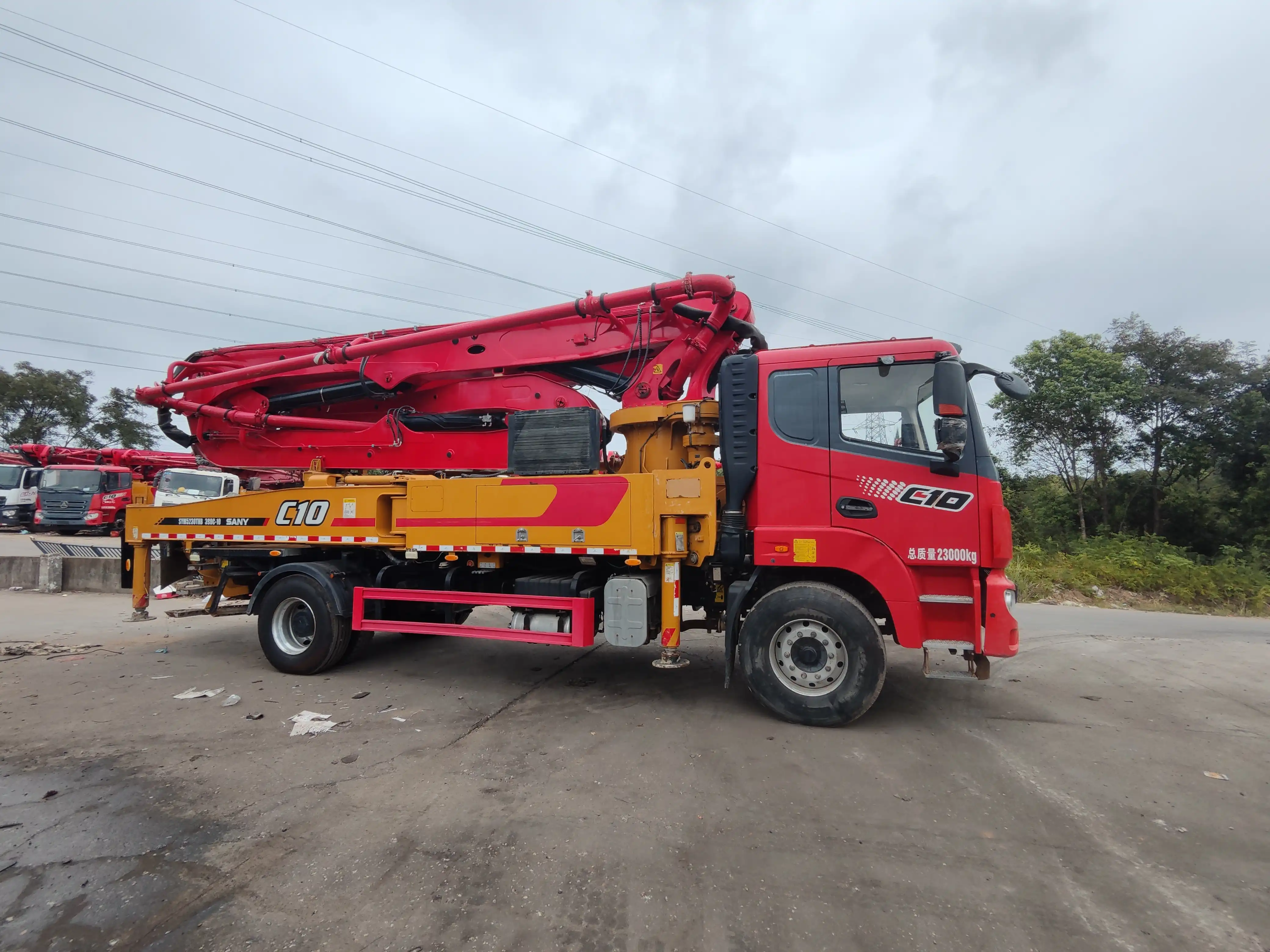 MechLink | 2021 Sany 39m Concrete Pump Truck