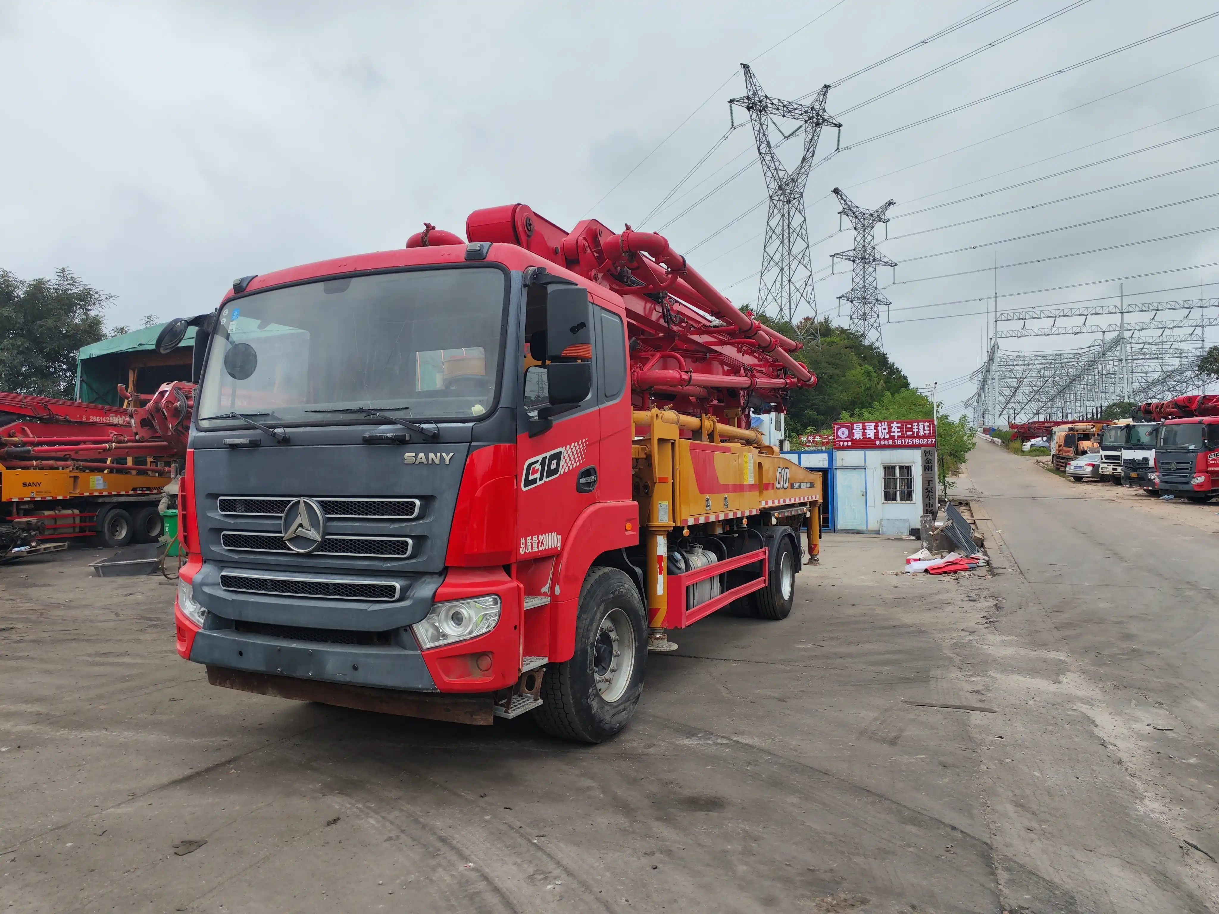 MechLink | 2021 Sany 39m Concrete Pump Truck