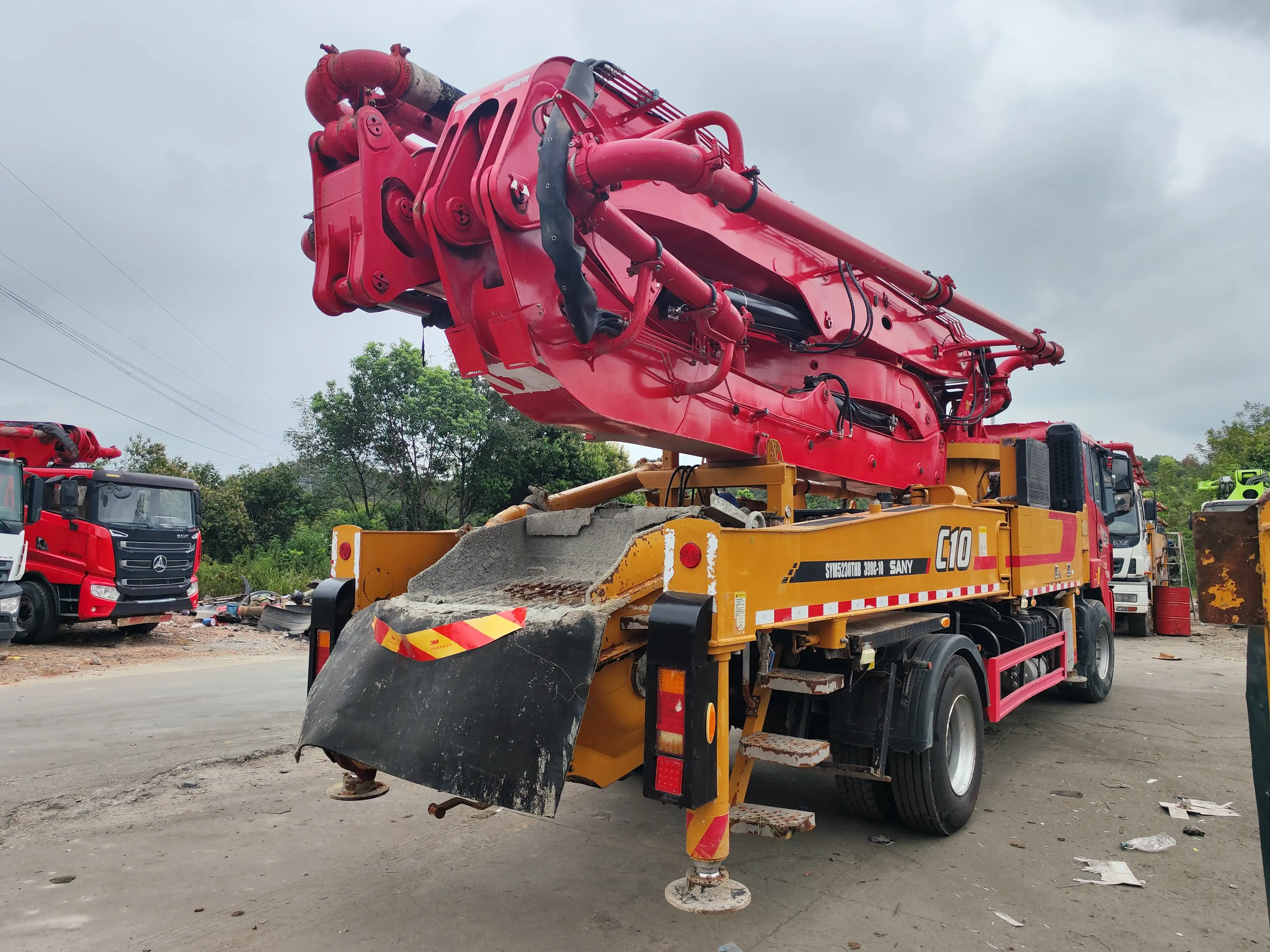 MechLink | 2021 Sany 39m Concrete Pump Truck