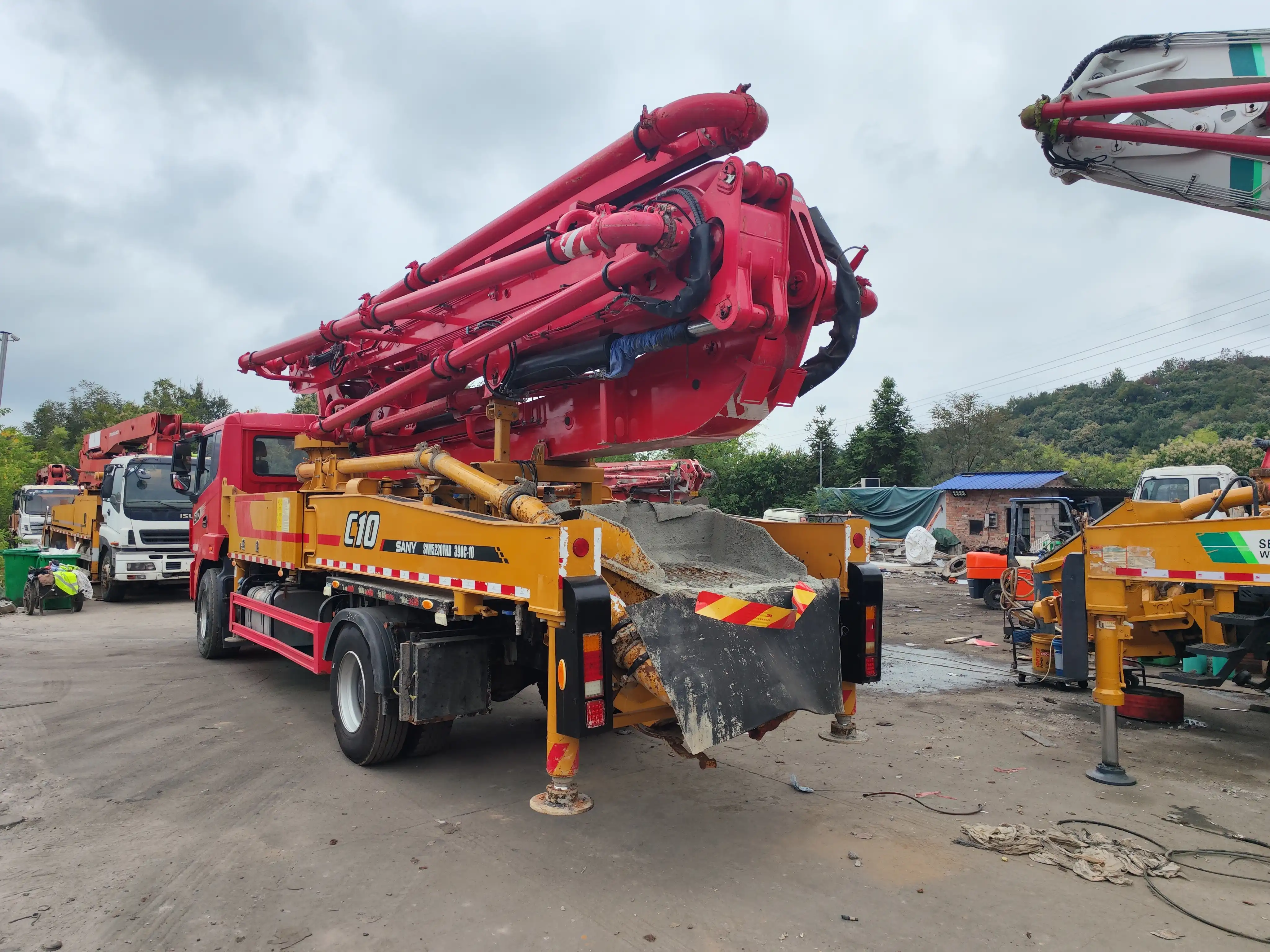 MechLink | 2021 Sany 39m Concrete Pump Truck