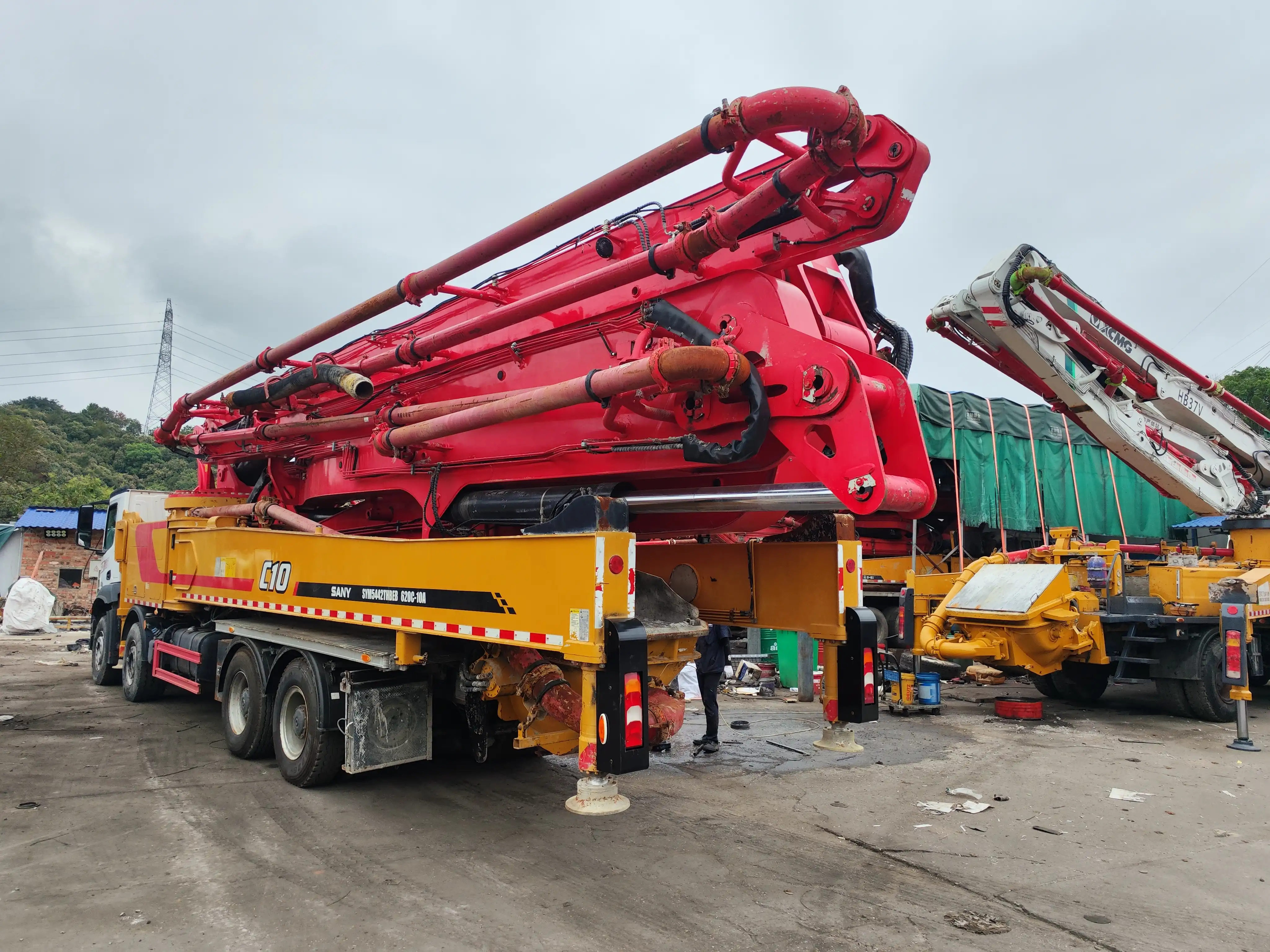 MechLink | 2020 Sany 62m Concrete Pump Truck