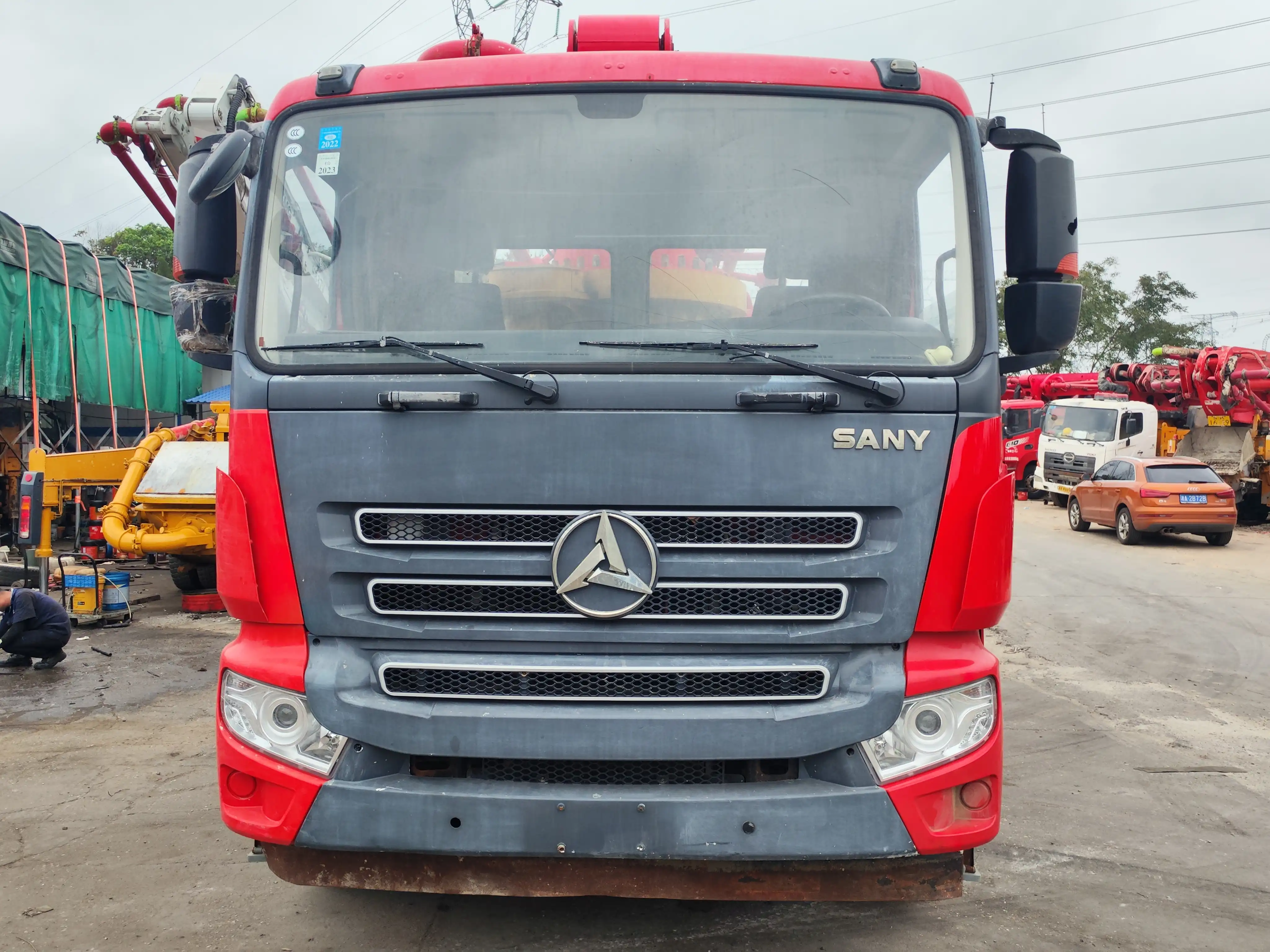 MechLink | 2021 Sany 39m Concrete Pump Truck