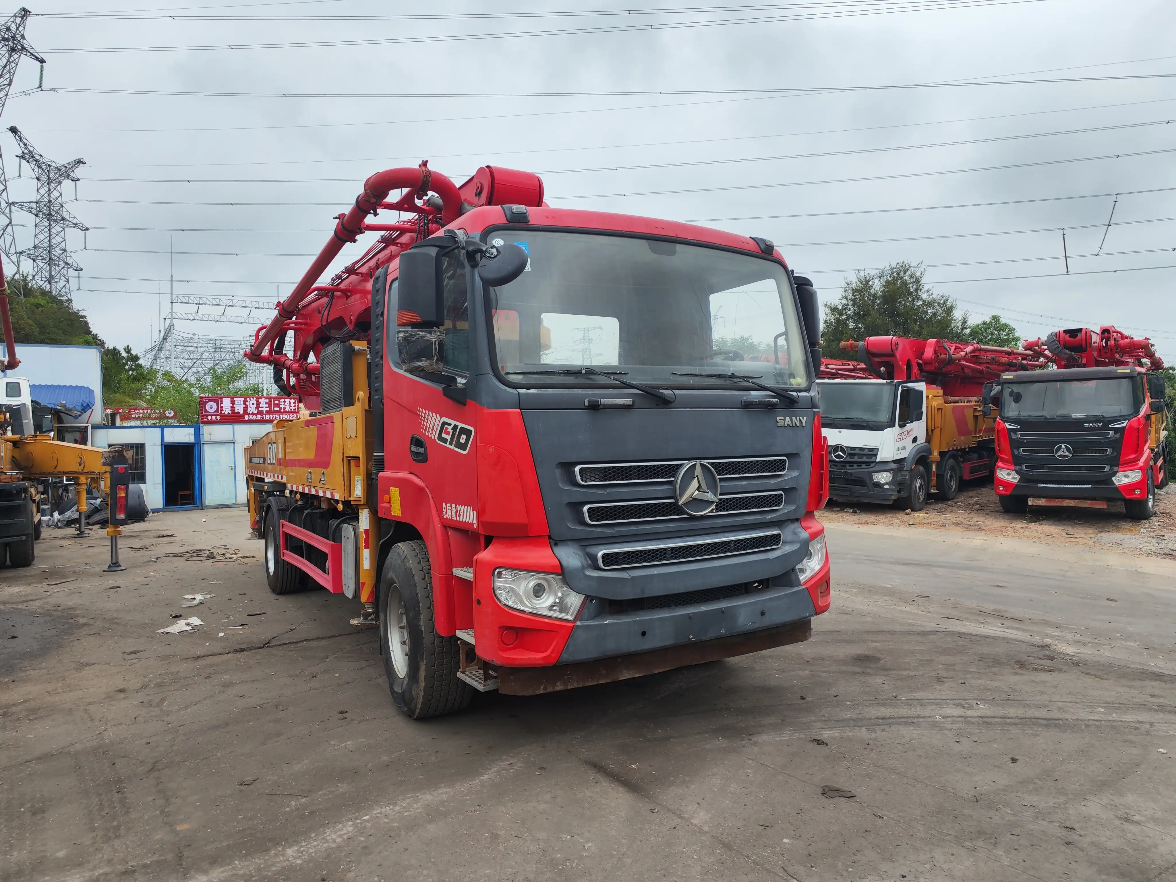 MechLink | 2021 Sany 39m Concrete Pump Truck