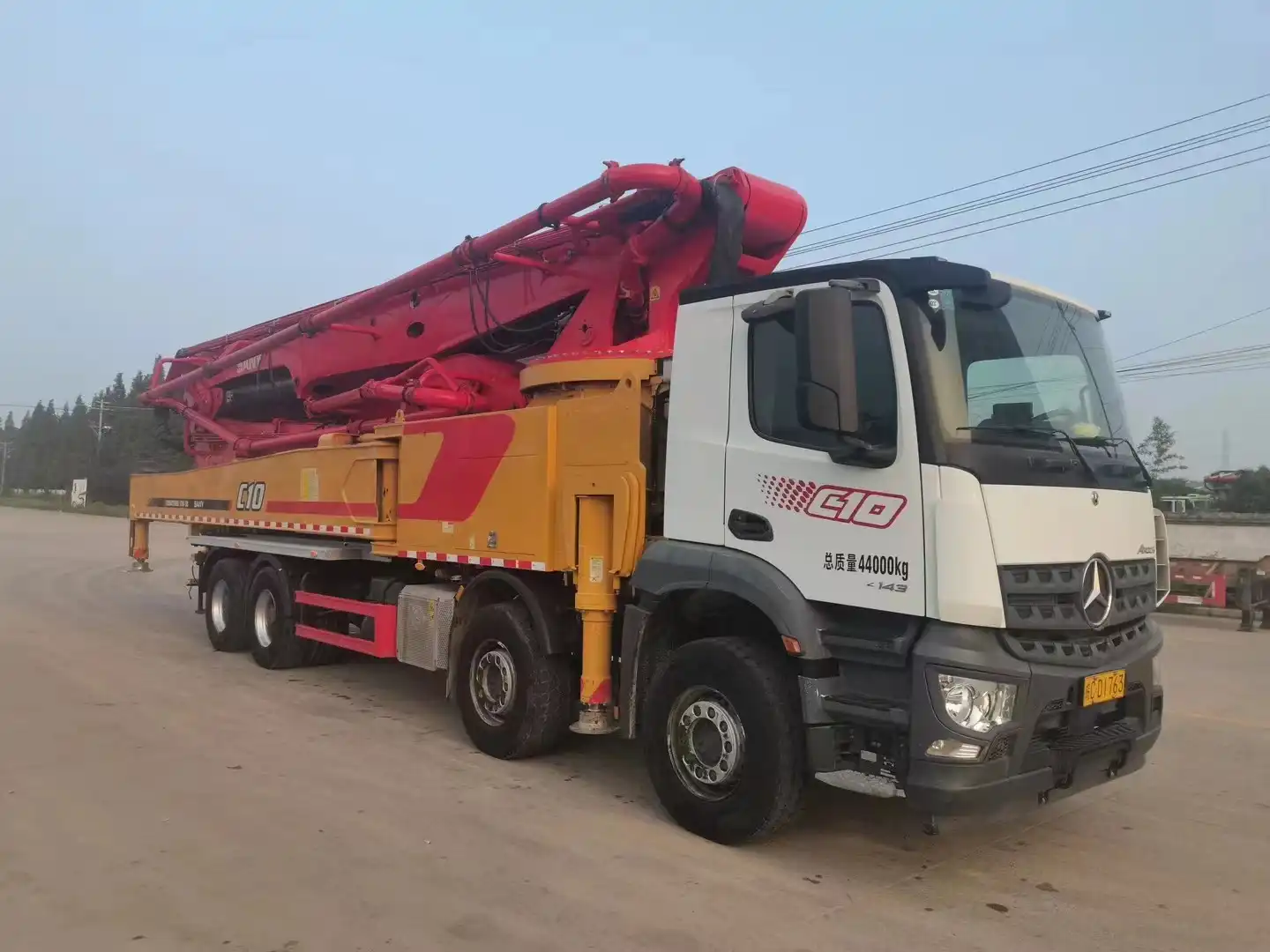 MechLink | 2021 Sany 62m Concrete Pump Truck