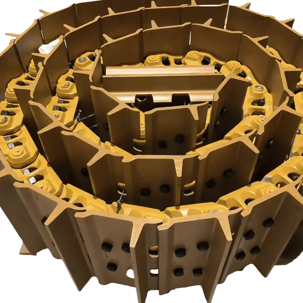 Difference between the track assembly of excavators and bulldozers