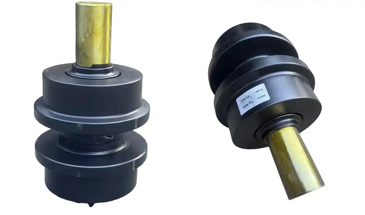 Excavator carrier roller: definition, function, principle and maintenance tips