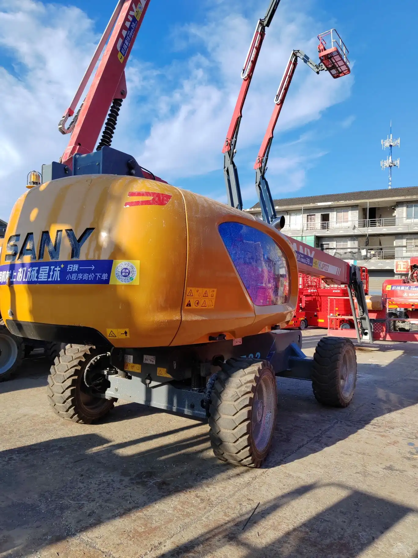 MechLink | 2023 Sany SPT22 22.5m Plataforma aérea