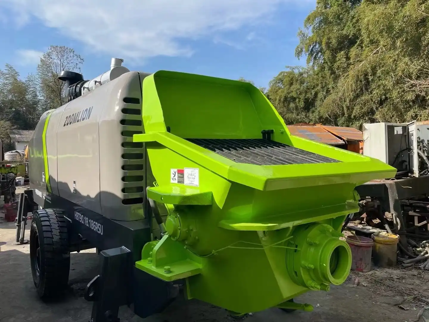 MechLink | 2022 Zoomlion Trailer Pump