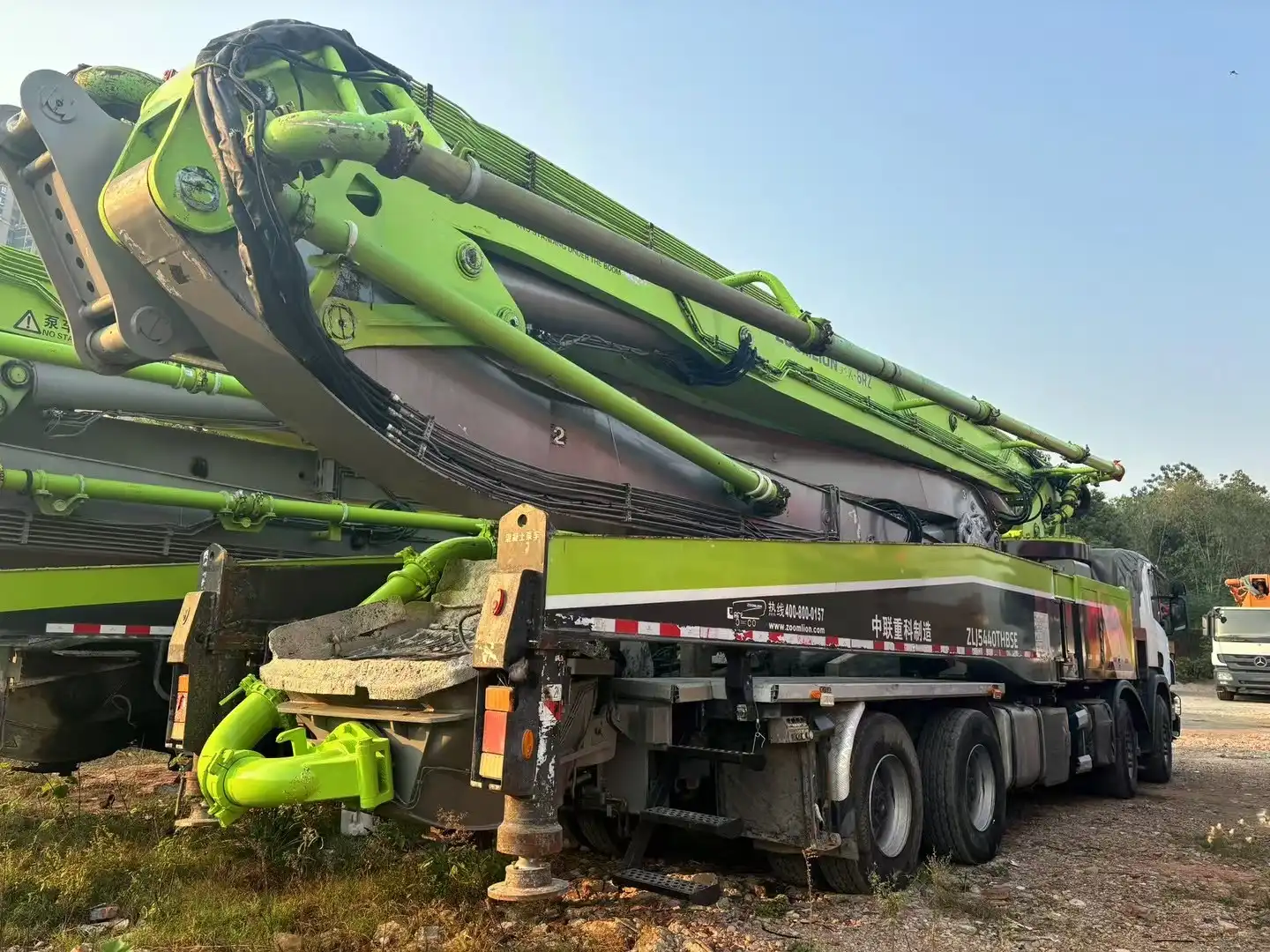 MechLink | 2018 Zoomlion 56m Concrete Pump Truck