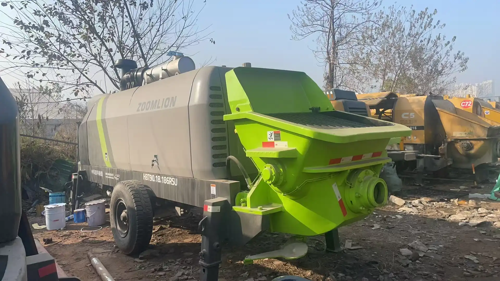 MechLink | 2022 Zoomlion Trailer Pump