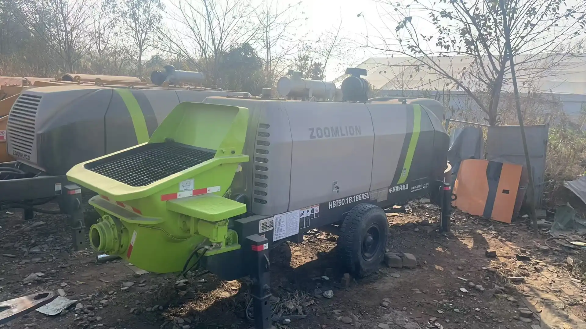 MechLink | 2022 Zoomlion Trailer Pump