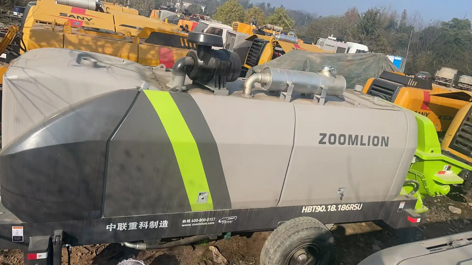 MechLink | 2022 Zoomlion Trailer Pump