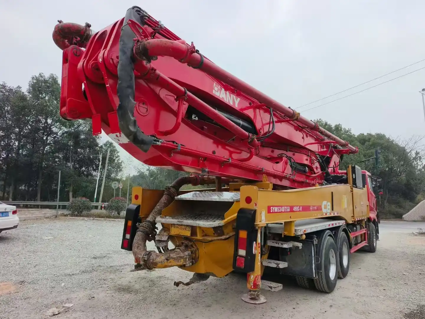 MechLink | 2021 Sany 48.5m Caminhão bomba de concreto