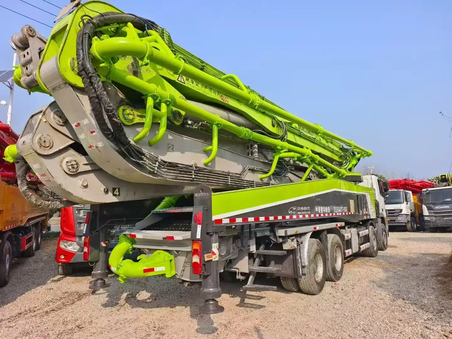 MechLink | 2019 Zoomlion 63m Betonpompwagen