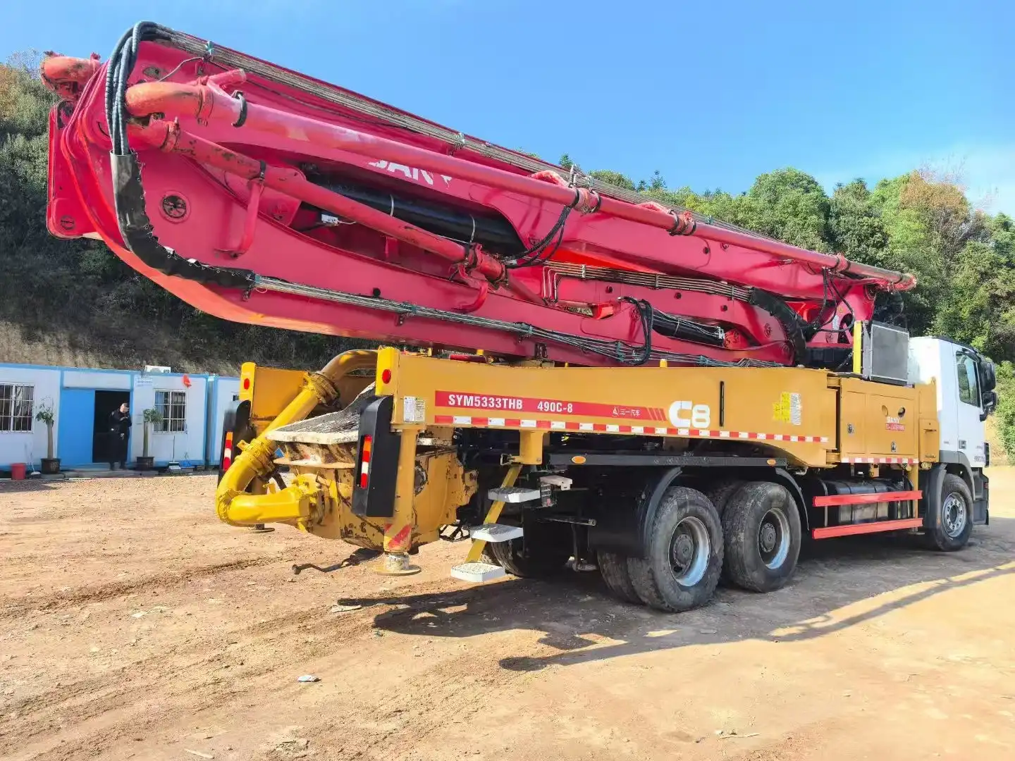 MechLink | 2019 Sany 49m Caminhão bomba de concreto