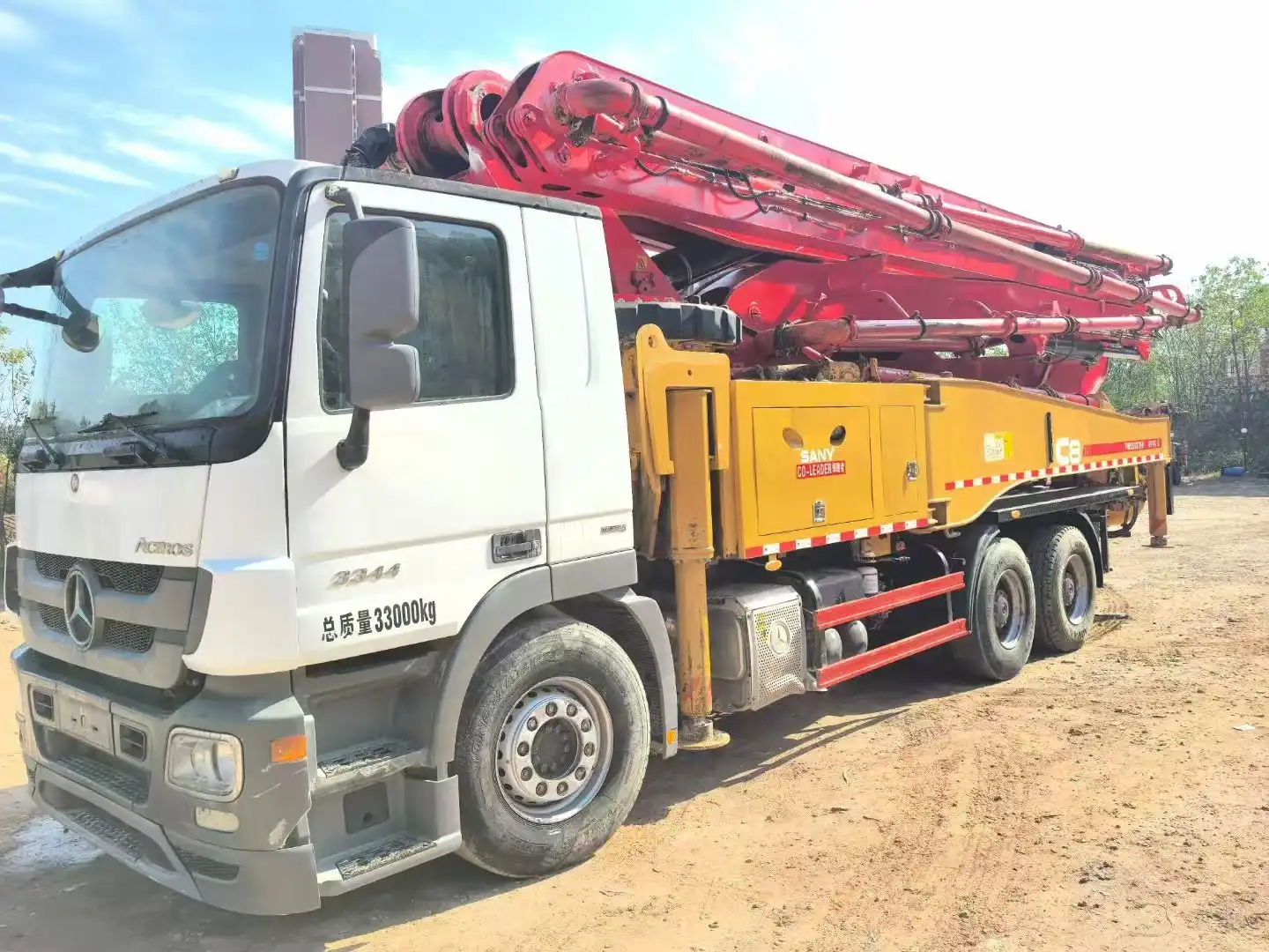 MechLink | 2019 Sany 49m Camion pompe