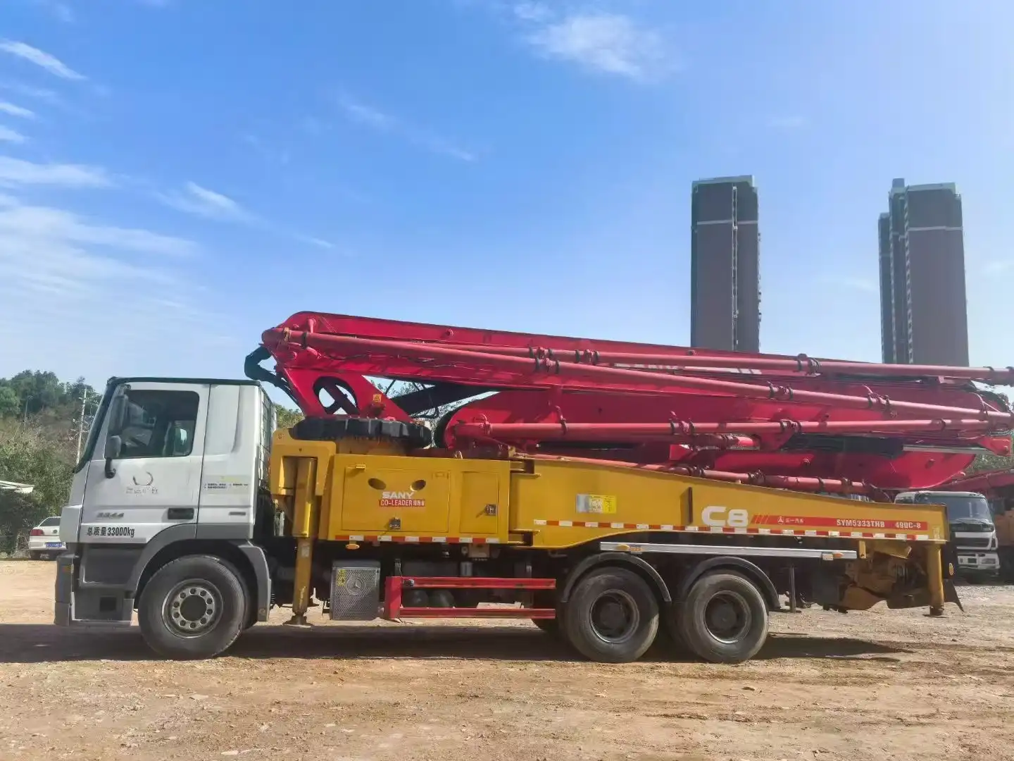 MechLink | 2019 Sany 49m Caminhão bomba de concreto