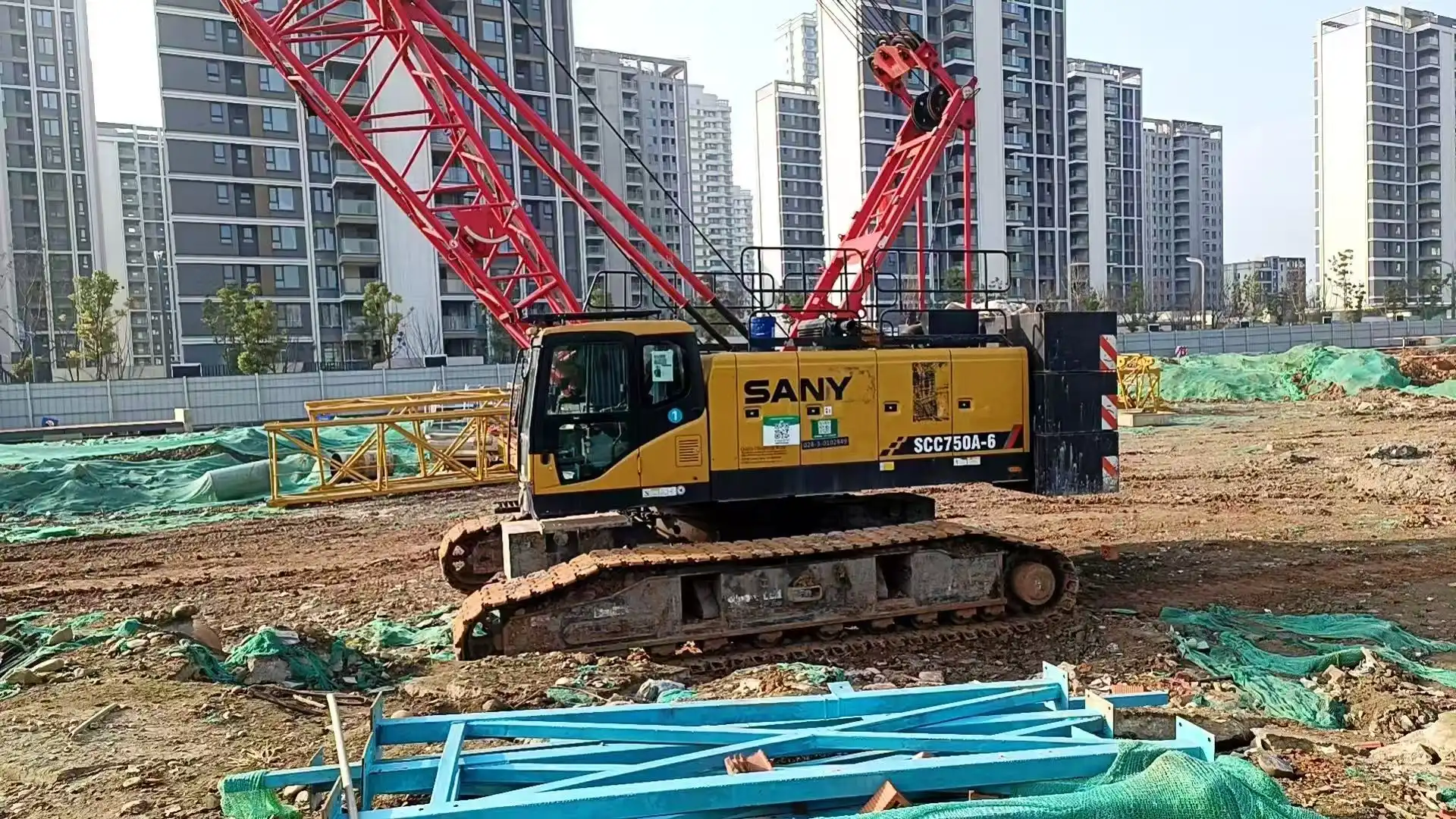 MechLink | 2020 Sany SCC750A-6 75t Crawler Crane