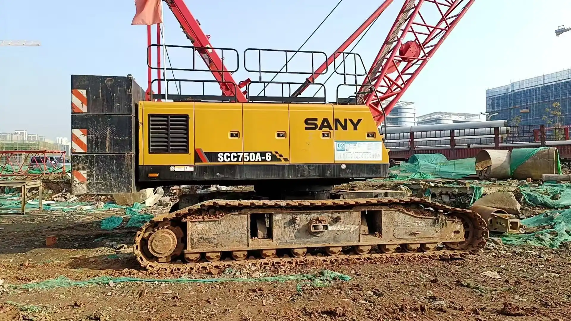 MechLink | 2020 Sany SCC750A-6 75t Grúa sobre orugas