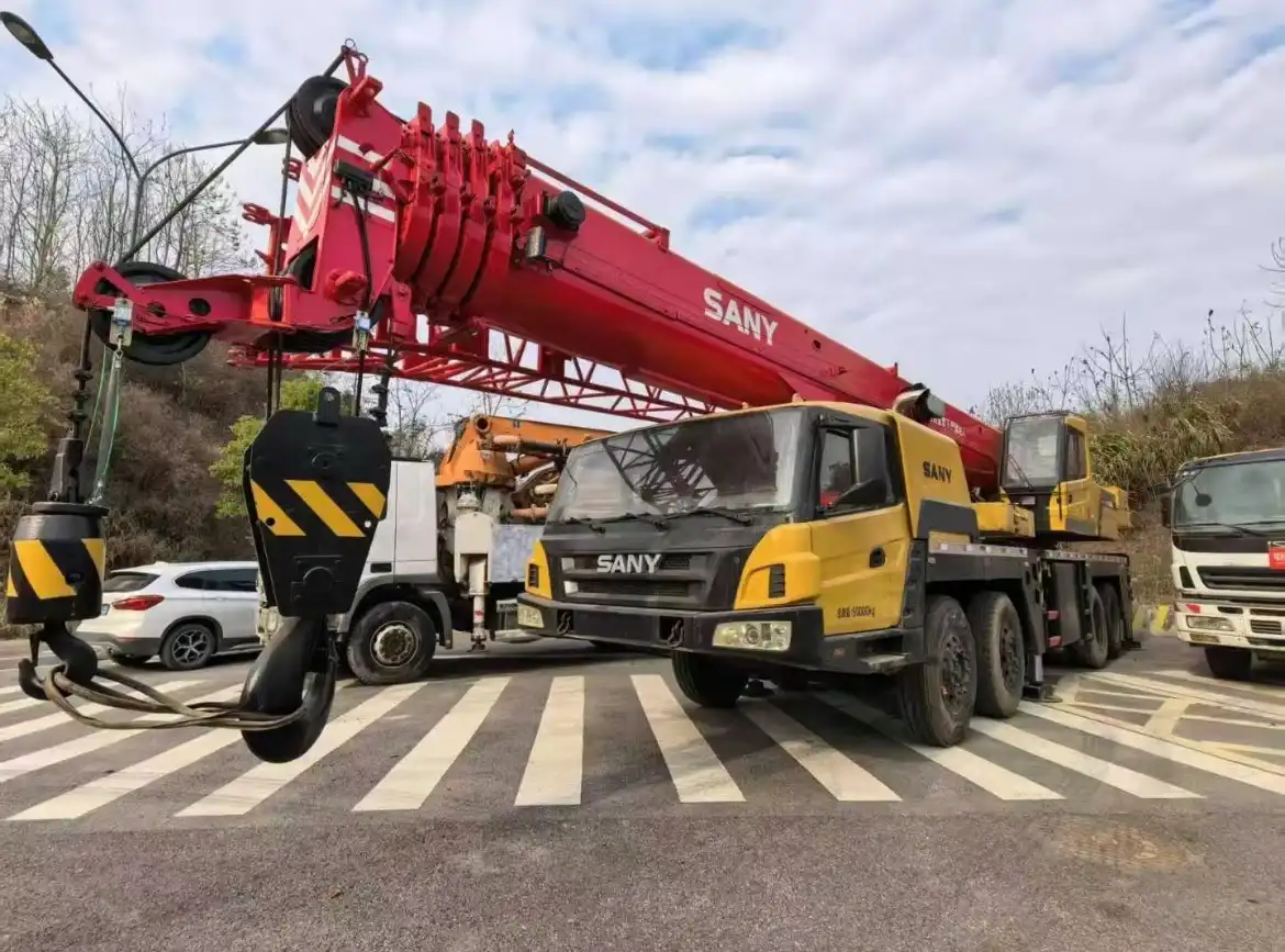 MechLink | 2016 Sany STC750S 75t Truck Crane