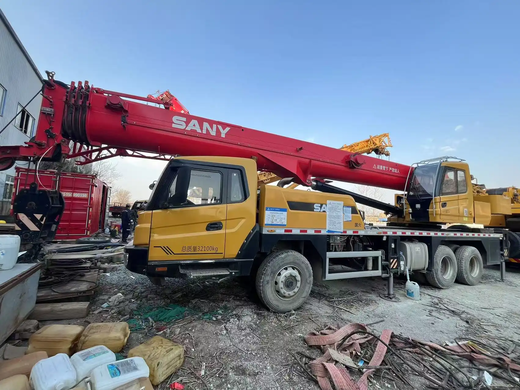MechLink:2022 Sany SYM5321J0Z25E5P 25t Truck Crane