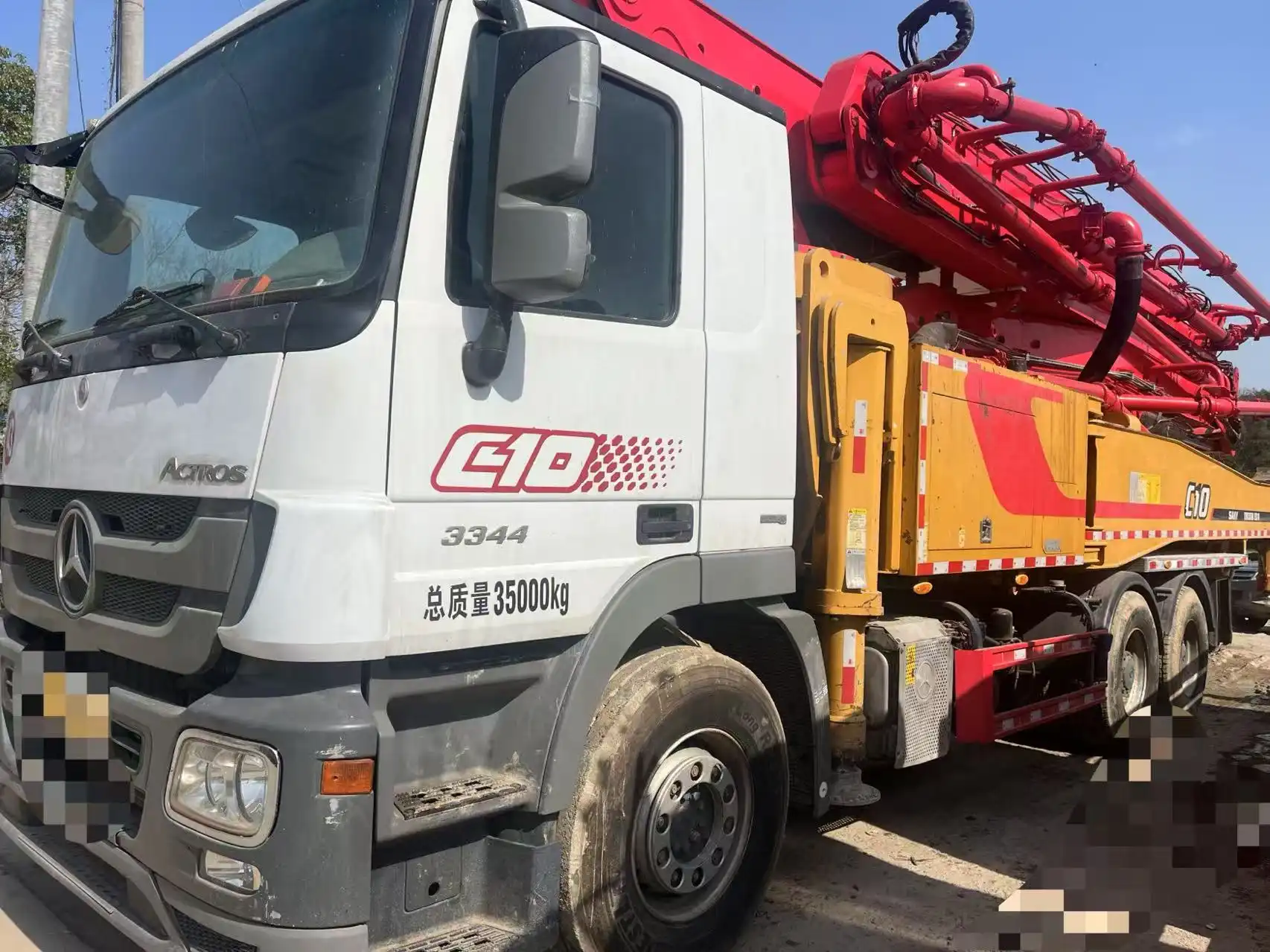 MechLink:2019 Sany 52Meter Betonpumpe