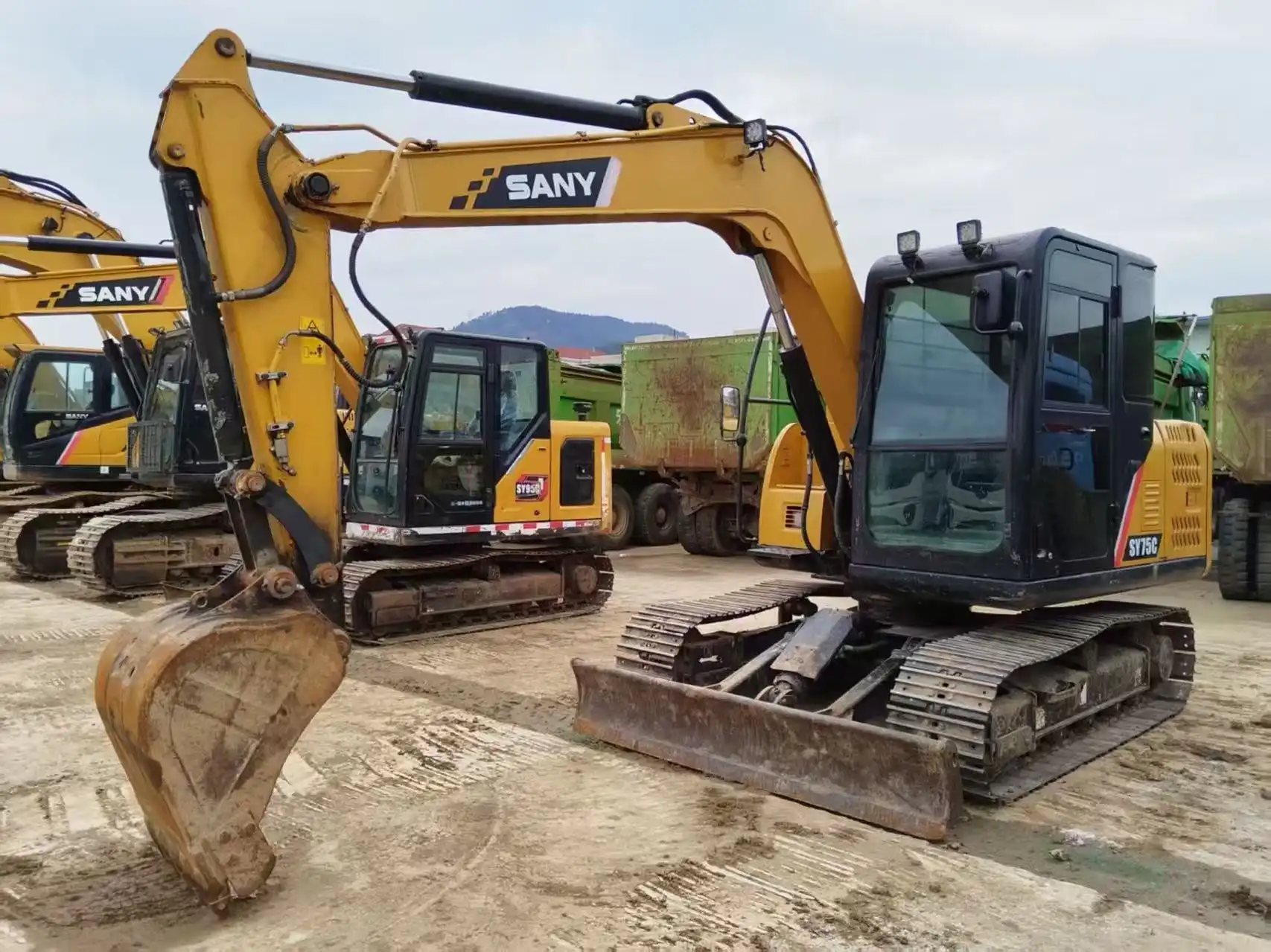 MechLink:2019 Sany SY75C 굴착기