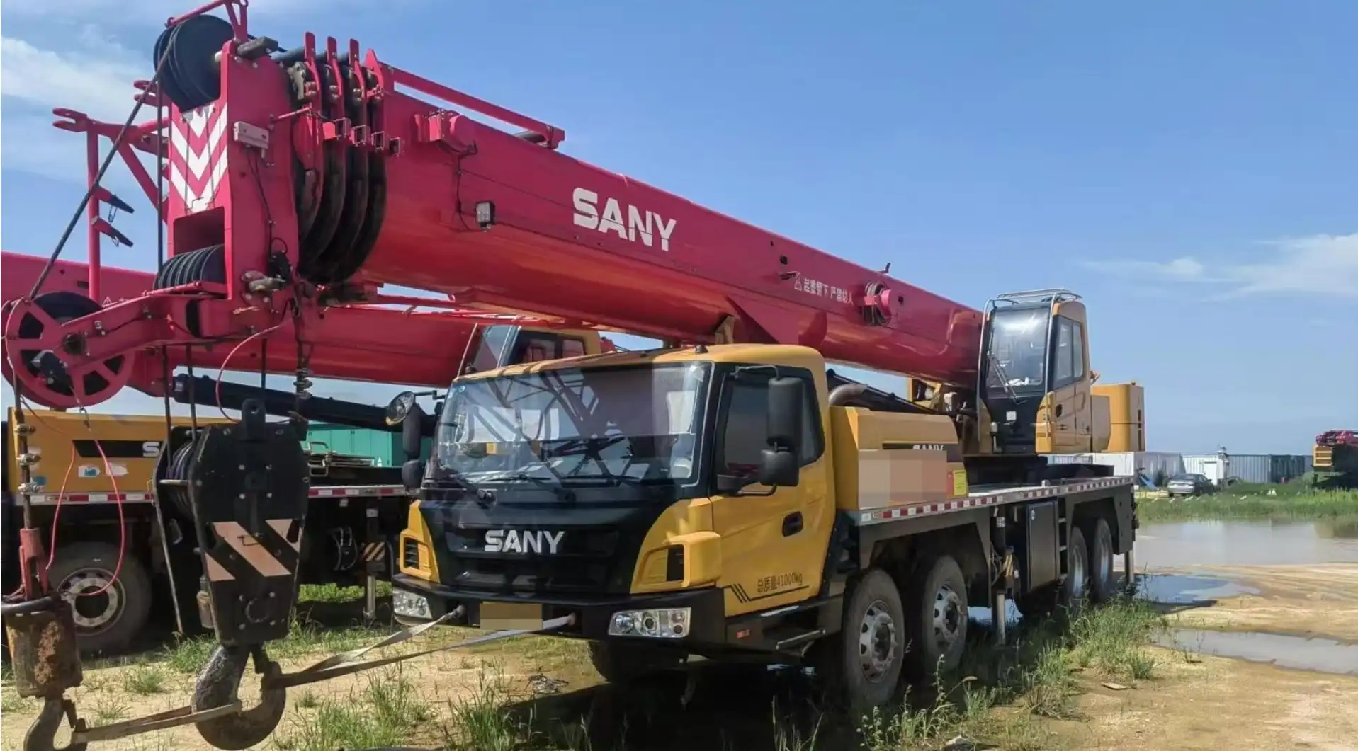 MechLink:2022 Sany STC500E 50t Truck Crane