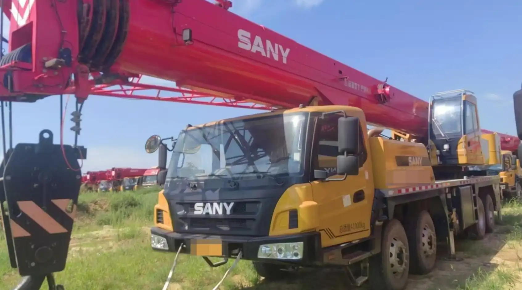 MechLink:2022 Sany STC500E 50t Truck Crane