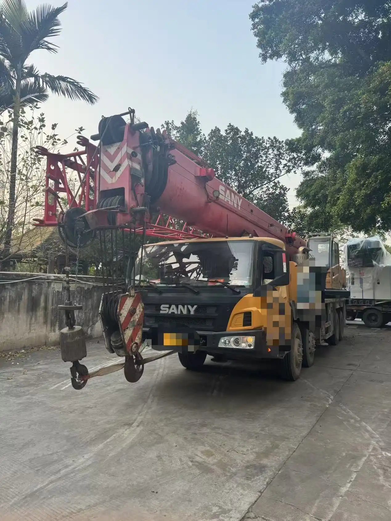 MechLink:2018 Sany STC350T 35តោន រថយន្តដឹកទំនិញ